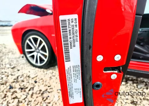 2020 Dodge Challenger R/T z USA, uszkodzony, nr VIN 2C3CDZBT4LH223126